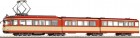 63092 Roco Articulated 8-axle railcar KVB